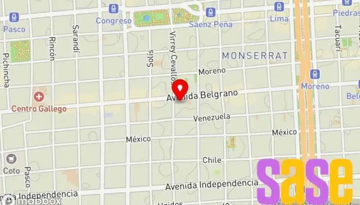 mapa de SEMAK S.A. Tienda de componentes electrónicos, Distribuidor de equipos de telecomunicación en Cdad. Autónoma de Buenos Aires