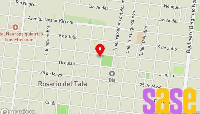 mapa de Sensei Tienda de artículos para el hogar en Rosario del Tala