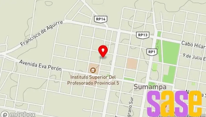 mapa de Sergio Sanchez Electrónica  en Sumampa