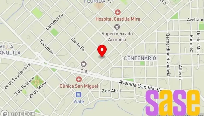 mapa de SERVI-TEL Electrónica  en Viale