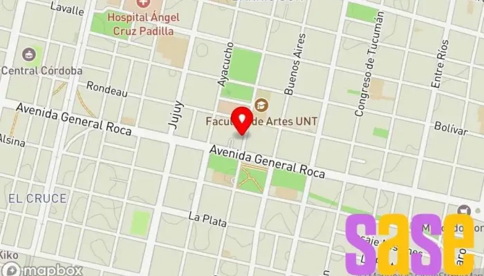 mapa de Service 9 de Julio Tv Componentes de Electronica Tienda de electrónica en San Miguel de Tucumán