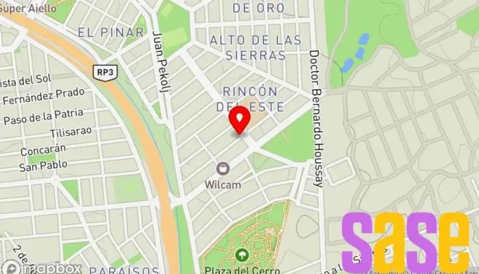 mapa de Servíce De TV  en San Luis