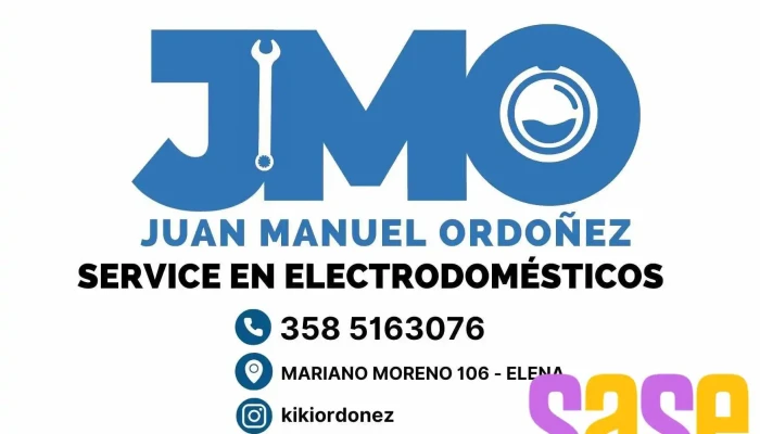 Service En Electrodomesticos   Juan Manuel Ordonez Del Propietario - Elena