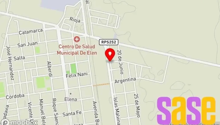 mapa de Service en Electrodomésticos - Juan Manuel Ordoñez Taller de reparaciones eléctricas en Elena