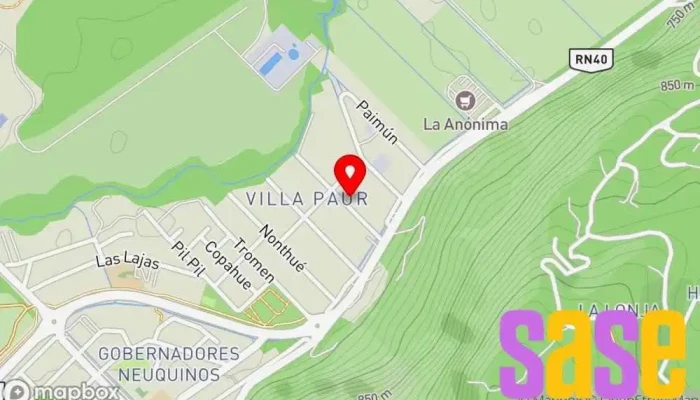 mapa de Servicio Tecnico Electronico  en San Martín de los Andes