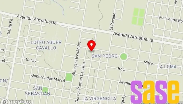 mapa de Servicio técnico tv, equipos de audio,etc. Tienda de electrónica en San Benito