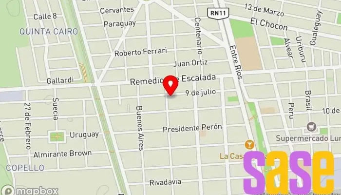 mapa de Servicios CAE - Informática + Seguridad Servicio de reparación de ordenadores, Tienda de alarmas antirrobo, Servicio de seguridad informática, Soporte y servicios informáticos, Servicio de seguridad contra incendios, Servicio de reparación de impresoras en Cap. Bermúdez