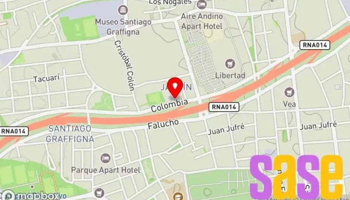 mapa de Servicios de Ingenieria Electrica y Electromecánica - SIEyE Asesor en ingeniería en San Juan