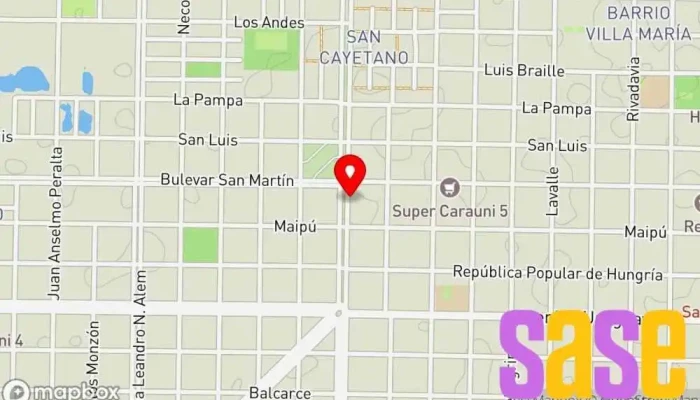mapa de SERVITEC-ELECTRONICA Tienda de electrónica en Villa Angela