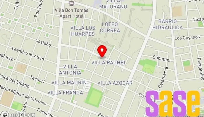 mapa de SERVITEC San Juan Tienda de electrónica en Rawson