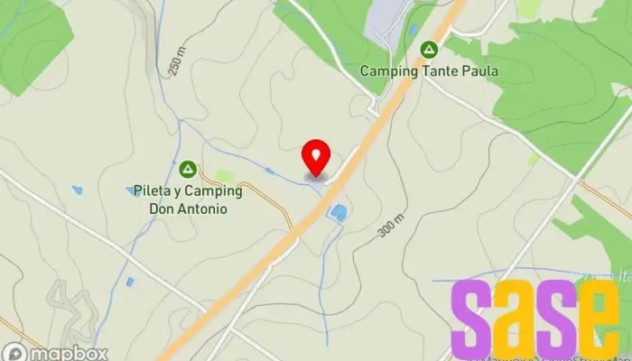 mapa de SET Alem Sur Subestación eléctrica en Leandro N. Alem