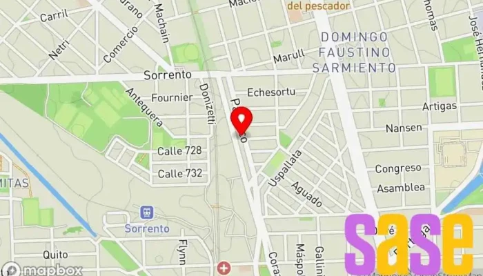 mapa de Sial Ingenieria SRL. Asesor en ingeniería en Rosario