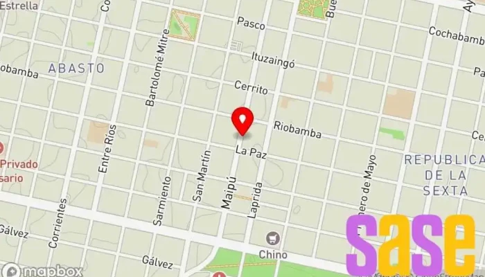 mapa de SILA SRL Empresa de suministros industriales en Rosario