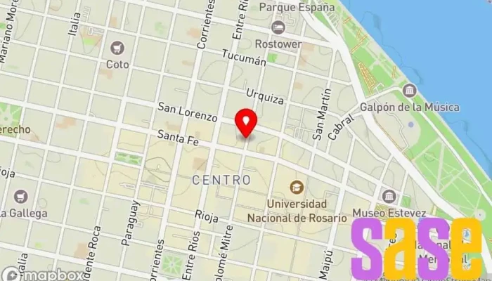 mapa de SIRC iluminación y electricidad Tienda de electricidad en Rosario
