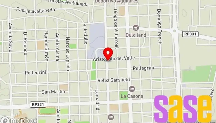 mapa de Sistelec  en Aguilares