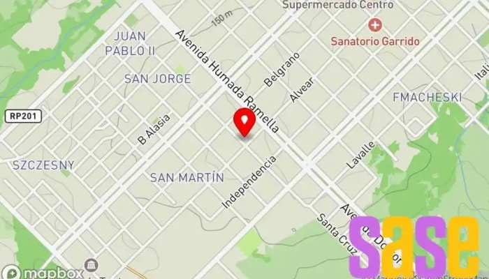 mapa de Soluciones Eléctricas Apóstoles Proveedor de repuestos de electrodomésticos en Apóstoles
