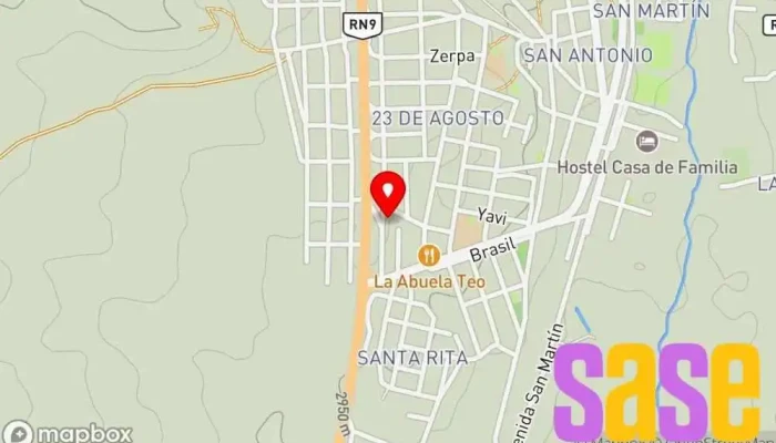 mapa de Soluciones eléctricas Humahuaca Electricista en Humahuaca