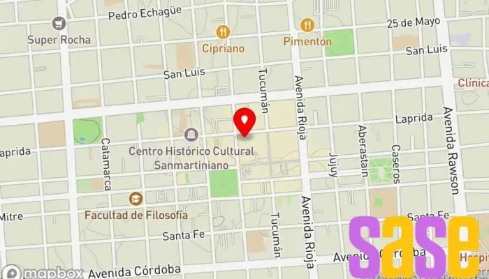 mapa de Soluciones Electrónicas  en San Juan