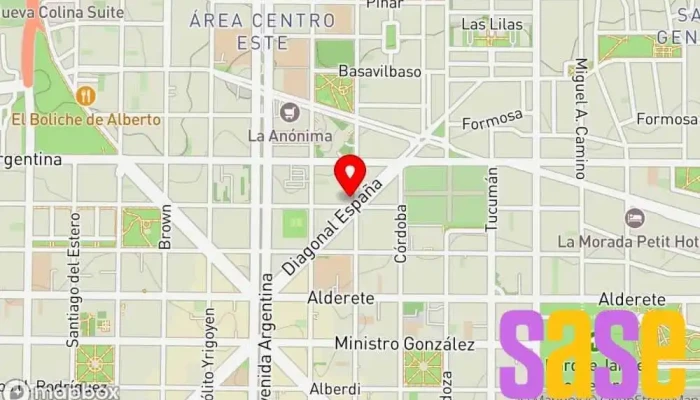 mapa de STG Neuquén Tienda de iluminación en Neuquén