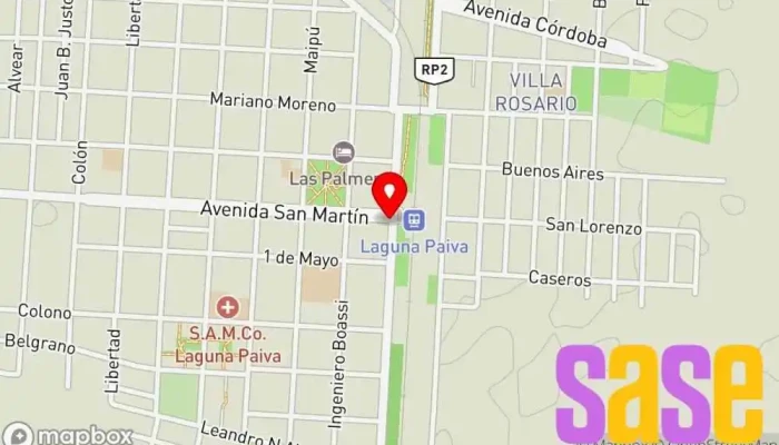mapa de STIHL Concesionario Oficial Electricidad Avenida Ferretería en Laguna Paiva