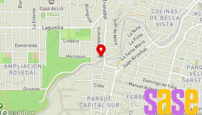 mapa de Sunbeam Led electricidad e iluminación Tienda de electrónica en Córdoba