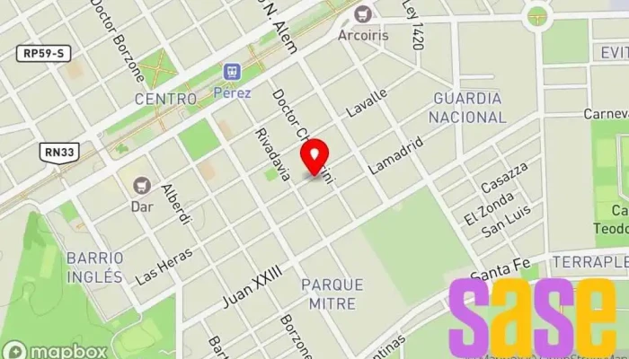mapa de Talini  en Pérez