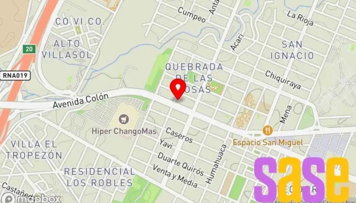 mapa de Taller el Gringo Inyeccion Electronica Taller de reparación de automóviles en Córdoba
