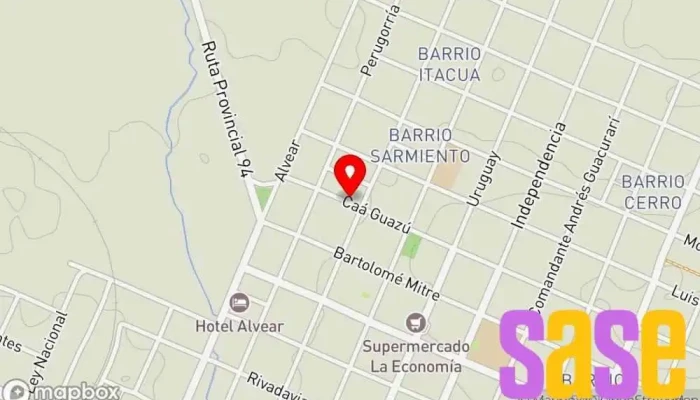 mapa de Taller electrónica José Luis Servicio de comercio electrónico en Santo Tomé