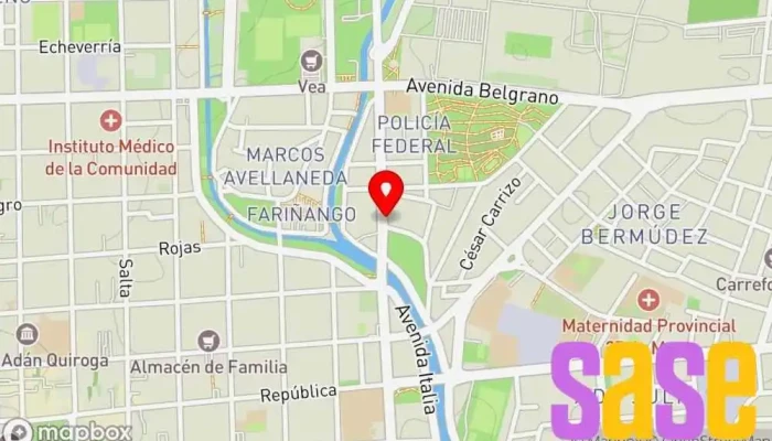 mapa de Taller Gral Paz Taller de reparación de automóviles en San Fernando del Valle de Catamarca