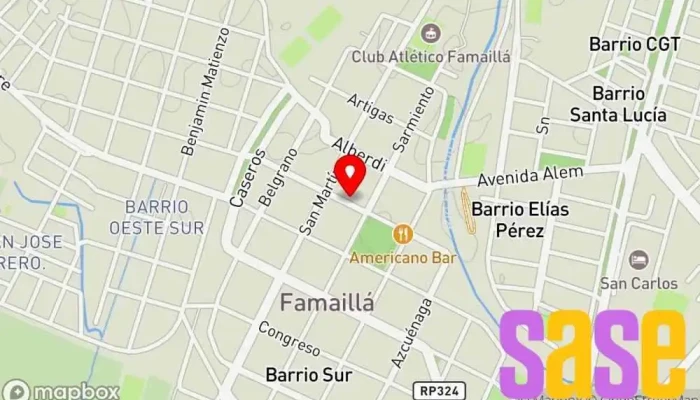 mapa de Technical computer Tienda de electrónica en Famaillá