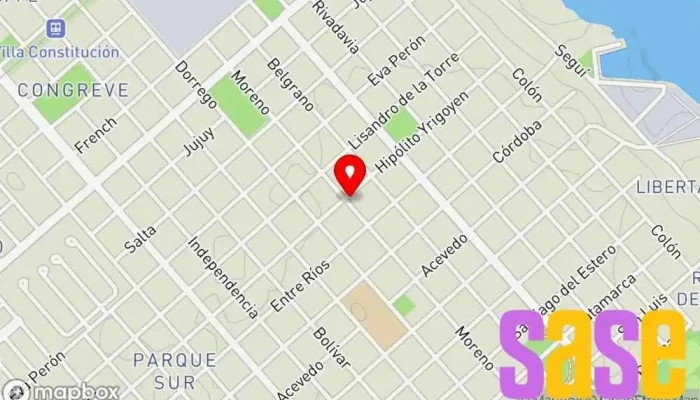 mapa de TECMAP Tienda de electrónica, Tienda de alarmas antirrobo en Villa Constitución
