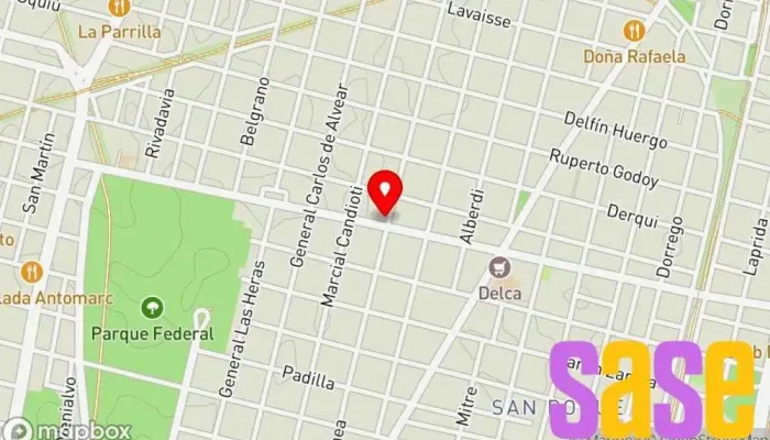 mapa de TECNO DR Tienda de informática en Santa Fe de la Vera Cruz