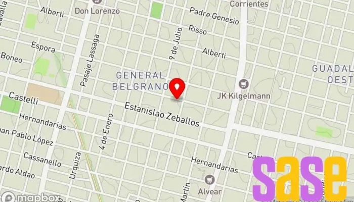 mapa de TecnoAr Electrónica Tienda de componentes electrónicos en Santa Fe de la Vera Cruz