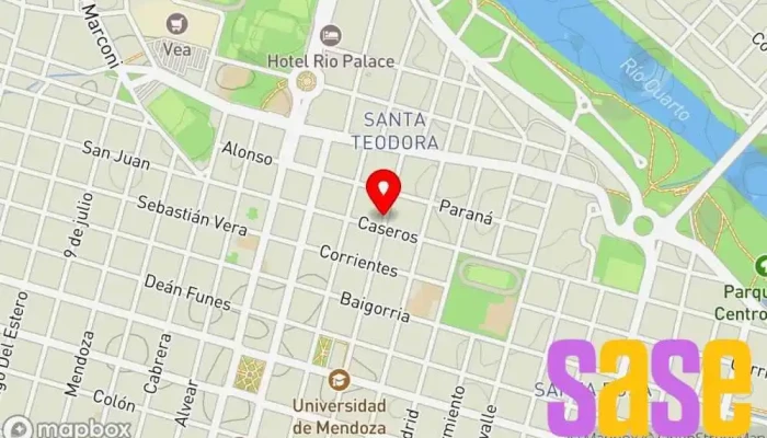 mapa de TecnoElectrónica - Todas las Marcas Establecimiento de reparación de artículos electrónicos, Tienda de electrónica en Río Cuarto