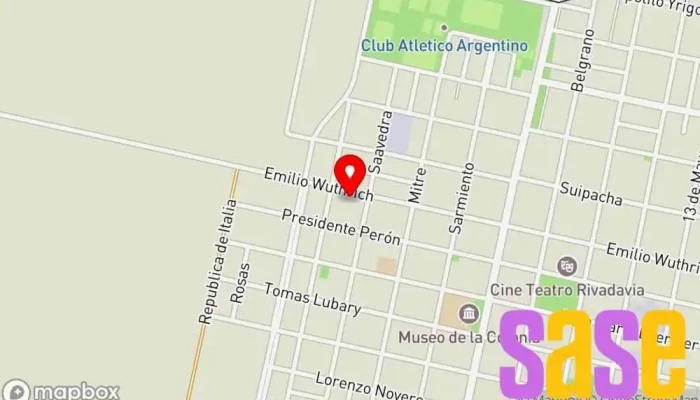 mapa de Tecnológia en Electrónica y Control SRL Fábrica en San Carlos Centro