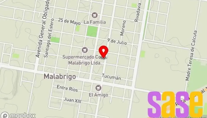 mapa de TECNOS Tienda de electrónica en Malabrigo