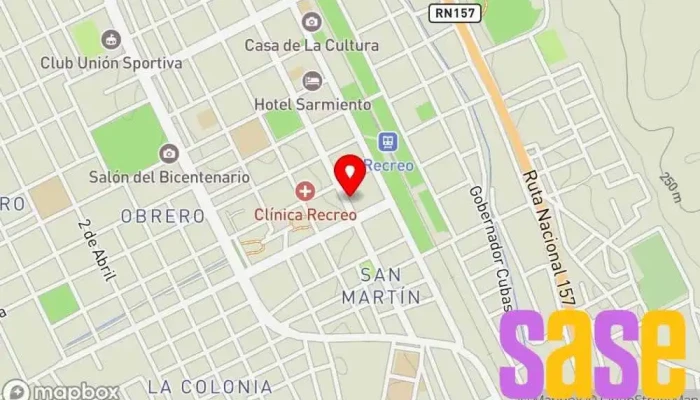 mapa de Tejada Hogar Tienda de electrónica en Recreo