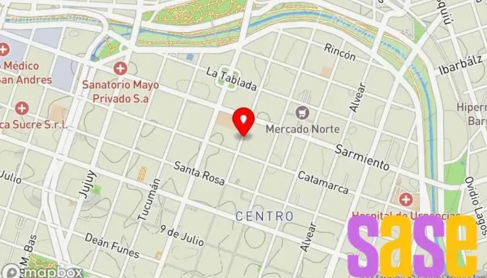 mapa de Telectra s.a.c.i La casa de las lámparas Tienda de iluminación, Tienda de electricidad en Córdoba