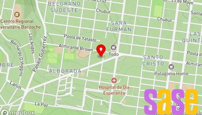mapa de Teofilo Electrónica Automotriz & Aire Acondicionado Taller de automóviles en San Carlos de Bariloche