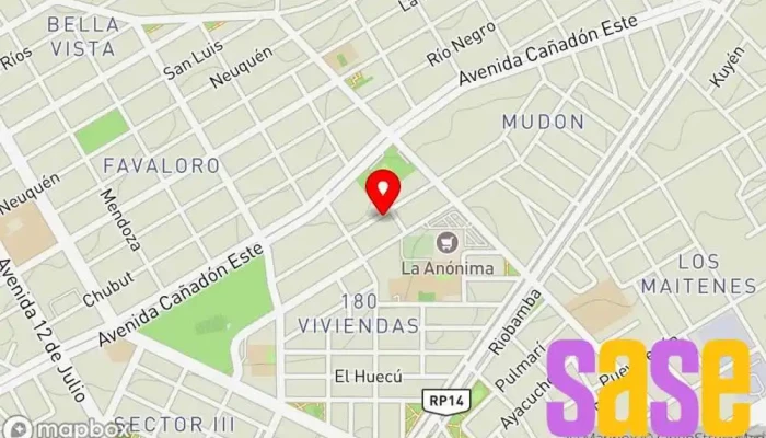 mapa de Tesla Casa de Electricidad  en Zapala