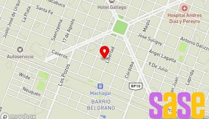 mapa de Tesla Electromecanica Taller mecánico, Electricista en Machagai