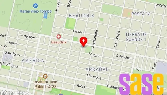 mapa de Tesser y Tesser Sa Fábrica, Fabricante de artículos electrónicos en Roldán