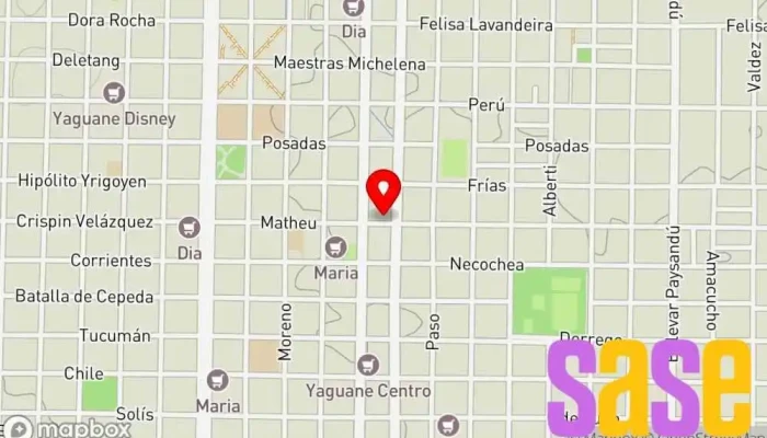 mapa de Ticom Telefonia Tienda de electrónica en Villaguay