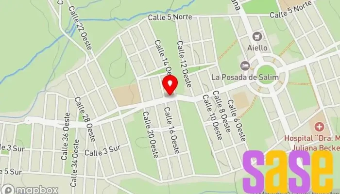 mapa de Tienda electrica. Tienda de artículos para el hogar en La Punta