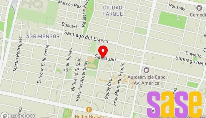 mapa de Tony Alarmas X-28 Proveedor de alarmas de coche, Tienda de baterías para automóvil, Tienda de equipos estéreo para automóviles en San Miguel de Tucumán