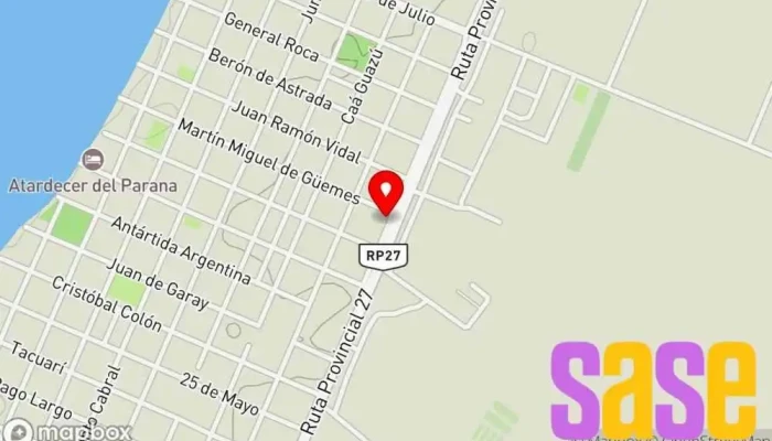 mapa de Tony Electricidad Tienda de electrónica en Lavalle