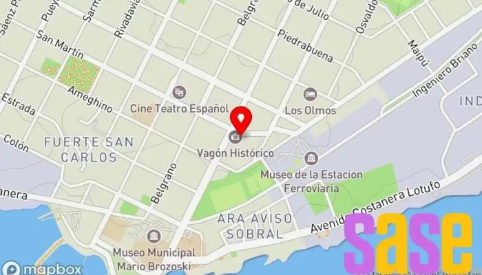 mapa de Torca Tienda de electrónica en Puerto Deseado