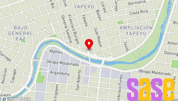 mapa de TRA Electronica Automotriz Taller mecánico, Taller de reparación de automóviles en Córdoba