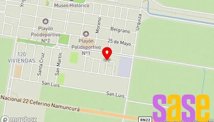 mapa de trafo del humbert Emisora de radio en de Julio &