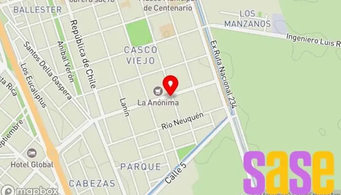mapa de Transformec Taller de reparación de motores eléctricos, Proveedor de equipos para yacimientos petrolíferos en Centenario